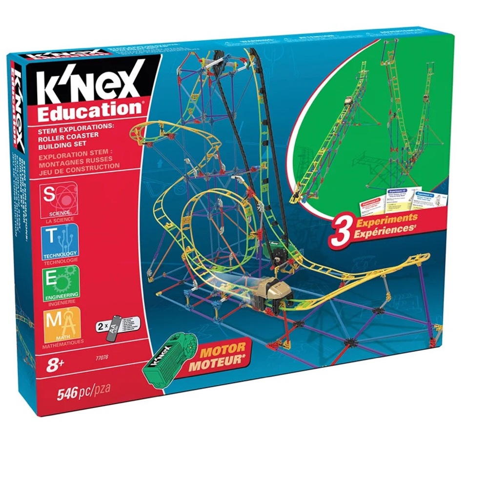 K'NEX STEM Explorations: Roller Coaster Building Set